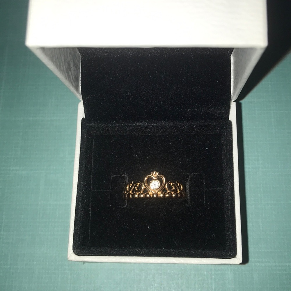 Princess ring from pandora